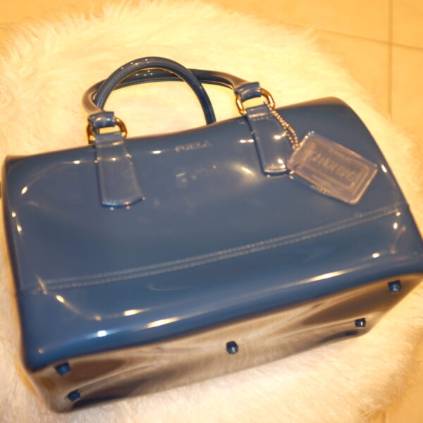 Furla PLO Candy Jelly (Dark Blue Plastic Bag)